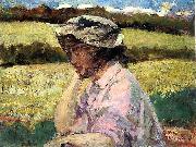 Beckwith James Carroll Lost in Thought Spain oil painting artist